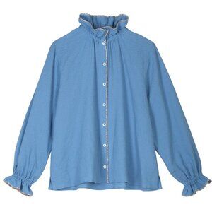 EUC APOF Ally Blouse Marisa Blue Size S
